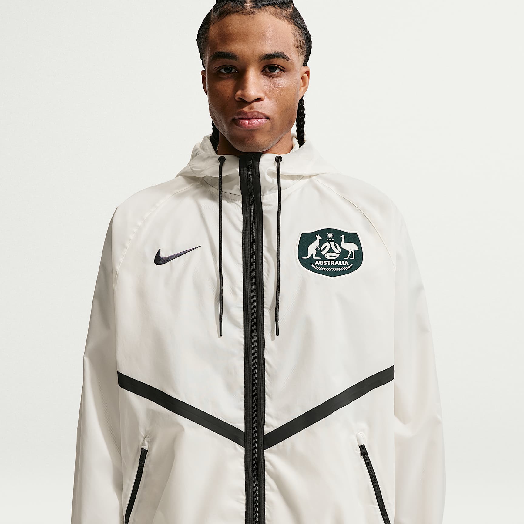 Australia Men's Nike Dri-FIT Football Anthem Jacket. Nike CA